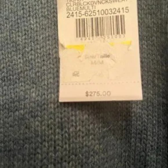 Derek Lam Sweater NWT‎ 80% Wool Derek Lam 10 Crosby Denim (Medium) - Picture 10 of 11